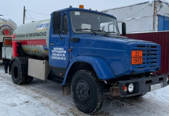 Главная — Заправка газгольдеров — фото
